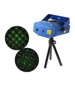 Projector Mini Laser Green Red Φωτορυθμικό δωματίου YX-09