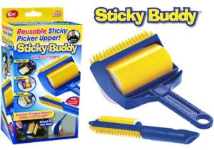 Sticky Buddy Συσκευή καθαρισμού από χνούδια και τρίχες