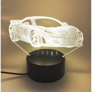 Διακοσμητικό Φωτιστικό Αυτοκίνητο 3D Illusion LED
