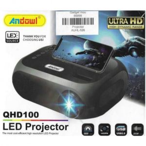 Andowl Home Led Projector 800Lumens 1920x1080 AUHL526