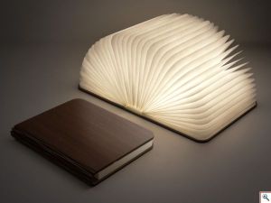 Φωτιστικό LED σε Σχήμα Βιβλίου που Ανοίγει 360 Μοίρες με 4 χρωματα!