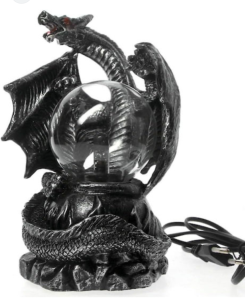 Διακοσμητικό Φωτιστικό Μαγική Μπάλα Plasma Ball-Δράκος