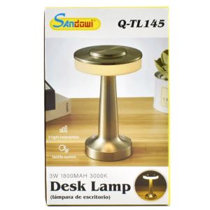 Επιτραπέζιο Διακοσμητικό Φωτιστικό LED Αφής Λευκού Φωτισμού Andowl Q-TL145 