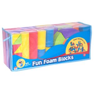 Εκπαιδευτικα δομικα τουβλακια αφρου-Fun Foam Blocks 50 τεμ.