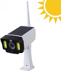 CTK-PS-T28-OEM Αδιάβροχη Ηλιακή Ψεύτικη Κάμερα Ασφαλείας με LED