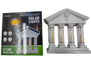 Ηλιακό φως εξωτερικού χώρου με αισθητήρα κίνησης