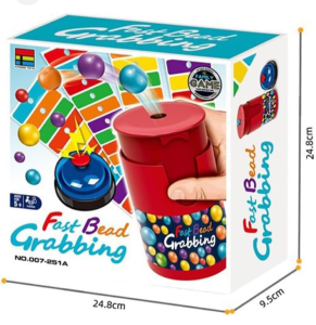 Eπιτραπέζιο Παιχνίδι Μπίνγκο Με Χάντρες Fast Bead Grabbing 