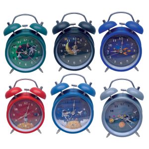 Ρολόι Ξυπνητήρι με ήχο και φως 6 χρώματα astronaut