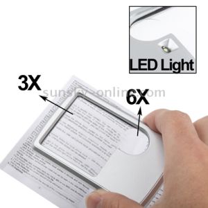 Μεγεθυντικός φακός πιστωτικής κάρτας με φωτισμό LED