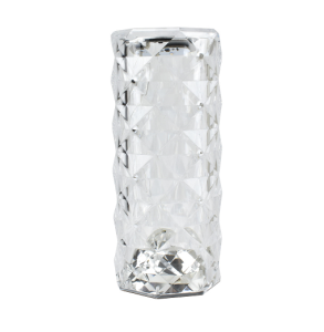 Επιτραπέζιο Διακοσμητικό Φωτιστικό LED “Κρυστάλλινο” Αφής 3πλου Λευκού Φωτισμού