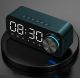 Bluetooth Ψηφιακό Ρολόι Ηχείο με Ξυπνητήρι, Στερεοφωνικό Ήχο, Νυχτερινό Φως & Πολλαπλή Αναπαραγωγή,Andowl Q-YX126 Πετρόλ