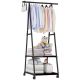 κρεμαστρα ρουχων με τροχούς – Triangle Clothes Rack 55x42x160cm σε 2 χρωματα