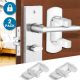 Ασφάλεια Χειρολαβής Πόρτας 2 Τεμάχια-Door Lever Lock