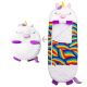 Παιδικός Υπνόσακος (135×45) cm Sleeping Bag Children Cartoon Animals Μονόκερος