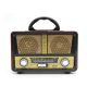 Ασύρματο Φορητό Ηχείο Vintage με Ραδιοφωνο AM/FM - Meier M-112BT 
