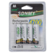 Επαναφορτιζόμενες Μπαταρίες AA Ni-MH 6800mAh 1.2V 4τμχ