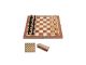 Ξύλινο Επιτραπέζιο Παιχνίδι Σκάκι και Τάβλι, 25x25 cm