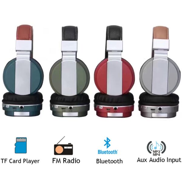 Ακουστικά Wireless Headset Metal SPORT-BEAT BT008